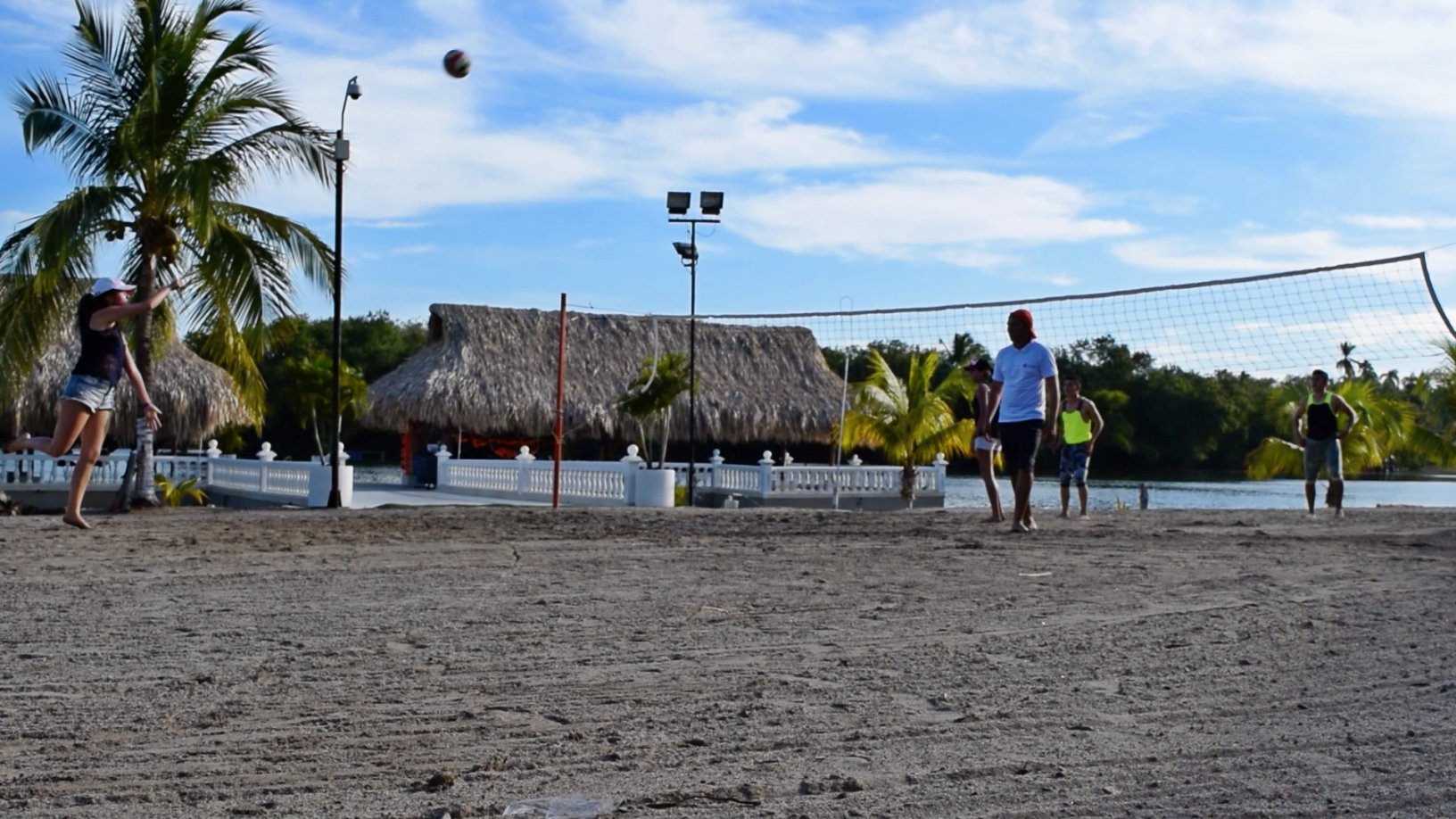 Voley playa en Lagomar
